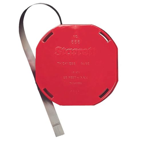 Calibrador De Folga Em Rolo 0,017" Starrett 666-17