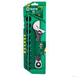 Jogo-Soquetes-Vortex-X6---Chave-Ajustavel-10-A-19mm-Sata-ST09000---ANT-Ferramentas
