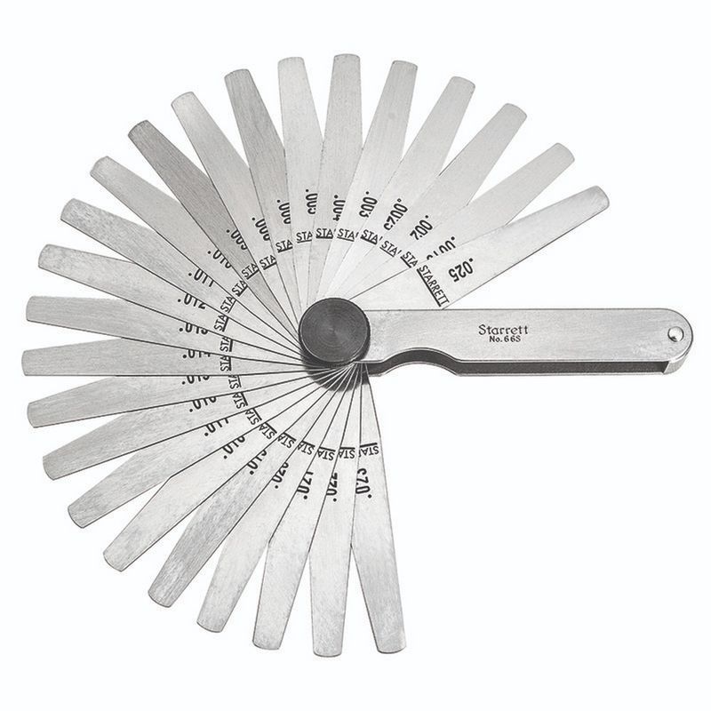 Calibrador-De-Folga-20-Laminas-100mm-4-0002-A-0030-Starrett-66TS-ANT-Ferramentas