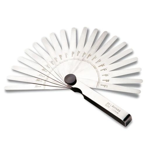 Calibrador De Folga 20 Lâminas 100mm / 4" 0,002 A 0,030" Starrett 66TS