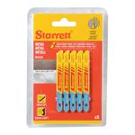 Lamina-Para-Serra-Tico-Tico-50mm-32-Dentes-5-Pecas-Starrett-BU232-ANT-Ferramentas