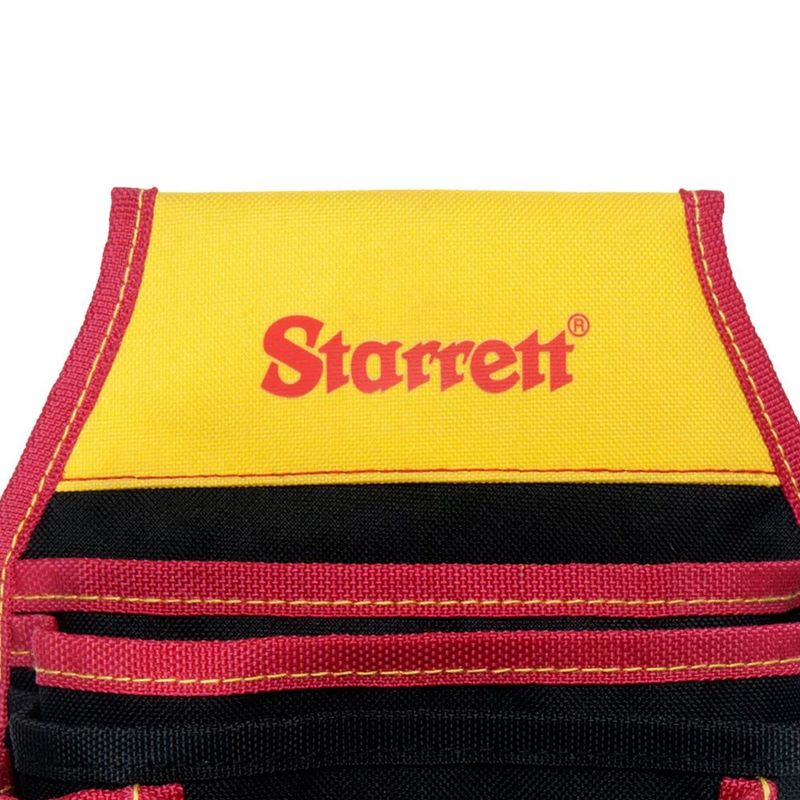 Coldre-Porta-Ferramentas-5-Bolsos-Com-Fivela-De-Engate-Starrett-POS-ANT-Ferramentas