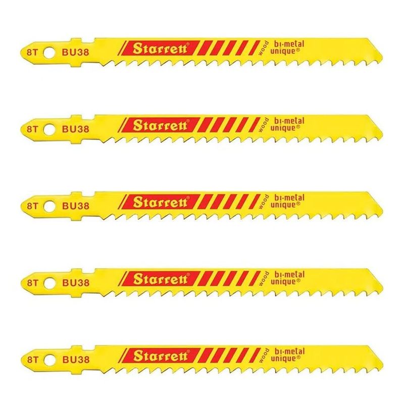 Lamina-Para-Serra-Tico-Tico-8-Dentes-5-Pecas-Starrett-BU38-ANT-Ferramentas