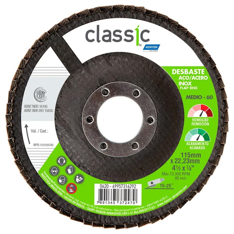 Disco-Flap-Classic-115x22mm-GR60-Norton-R801-69957316292-ANT-Ferramentas