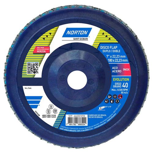 Disco Flap Evolution 180x22mm GR40 Norton R822 66623313735