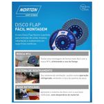 Disco-Flap-Evolution-Facil-Montagem-115x22mm-GR40-Norton-R822-69957325066-ANT-Ferramentas