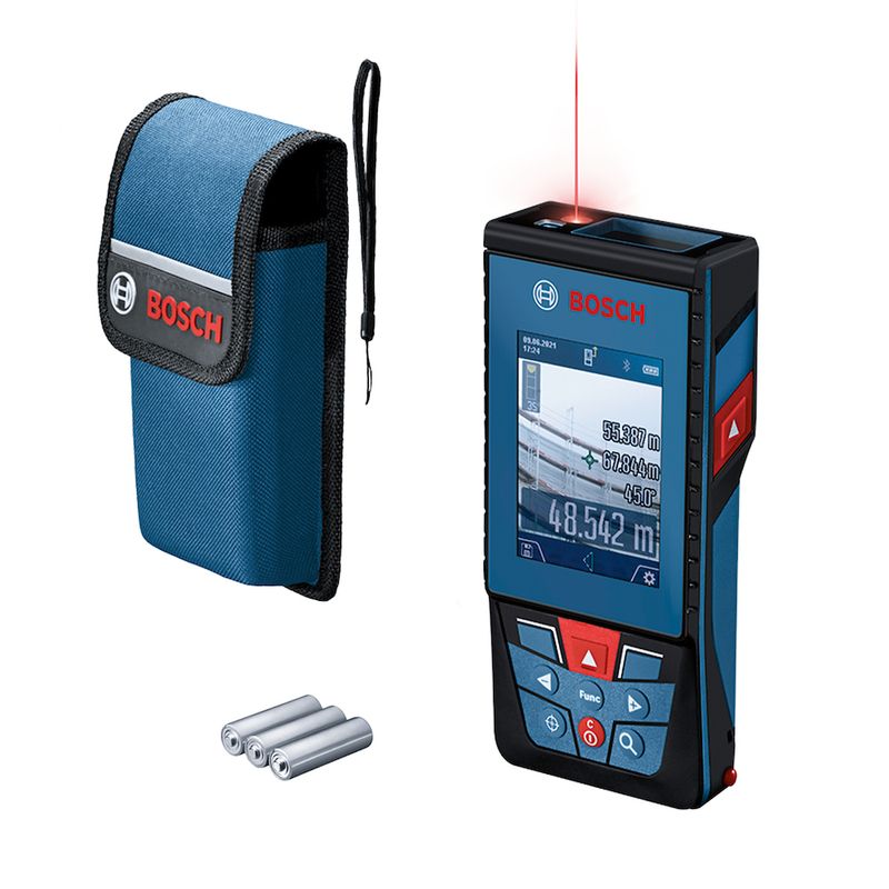 Medidor-de-Distancia-a-Laser-100m-Vermelho-Bosch-GLM-100-25-C-PROFESSIONAL-ANT-Ferramentas