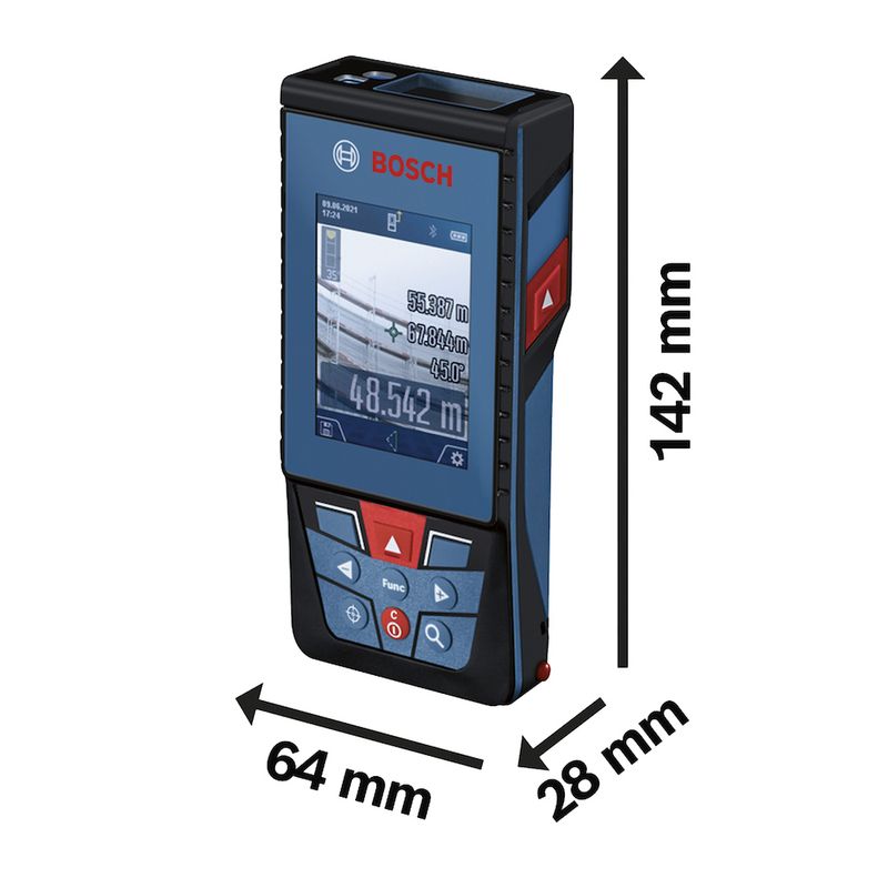 Medidor-de-Distancia-a-Laser-100m-Vermelho-Bosch-GLM-100-25-C-PROFESSIONAL-ANT-Ferramentas