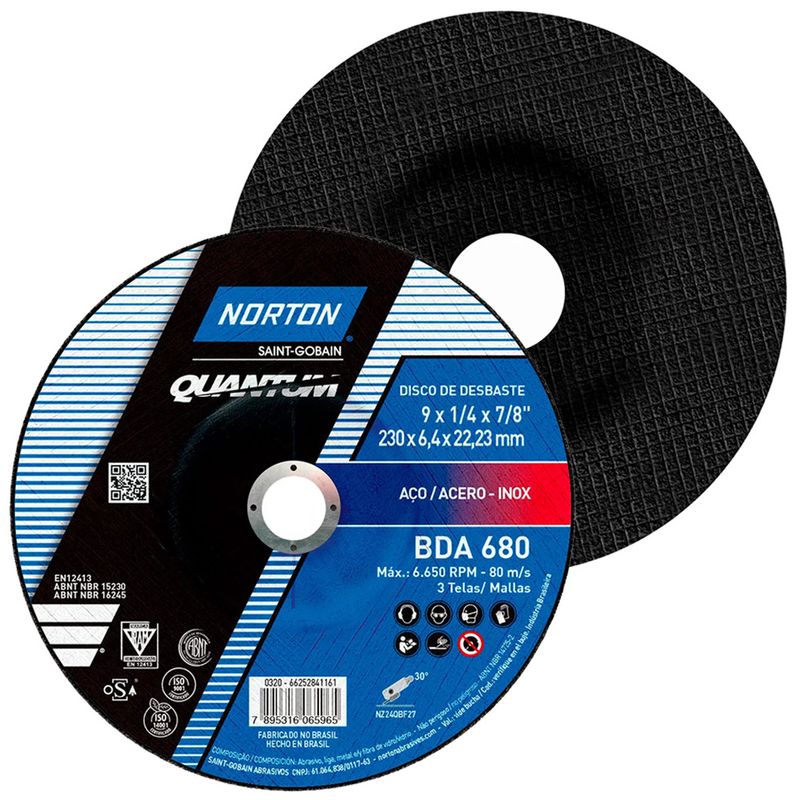 Disco-De-Desbaste-Quantum-230x64x2223mm-Norton-BDA680-66252841161-ANT-Ferramentas
