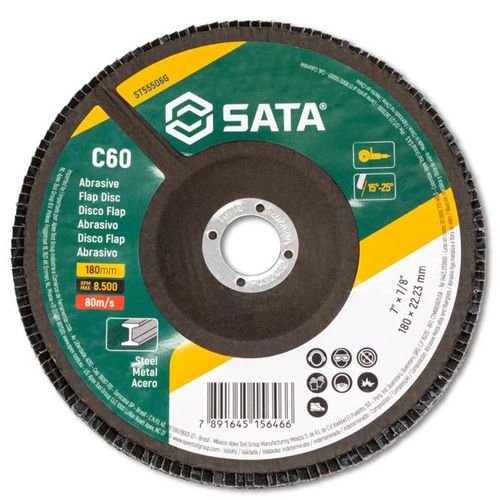 Disco Flap Para Metal 180mm/7" GR60 Sata ST55506G