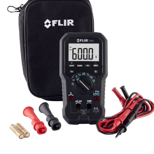 Multímetro True RMS com Modo VFD CAT IV-300V CAT III-600V Flir DM66