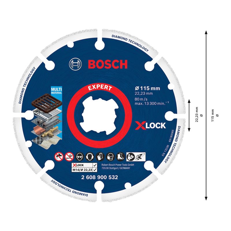 Disco-de-Corte-Expert-Diamond-Metal-Wheel-X-Lock-115x2223mm-Bosch-2608900532-ANT-Ferramentas