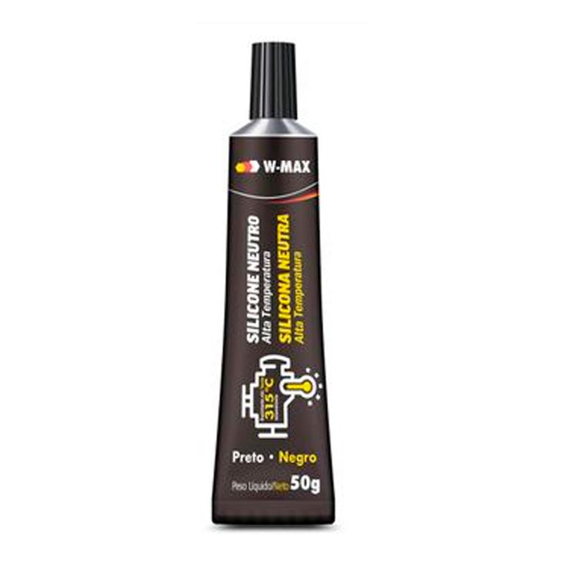Silicone-Neutro-de-Alta-Temperatura-Preto-W-Max-85g-Wurth-5986324085-ANT-Ferramentas
