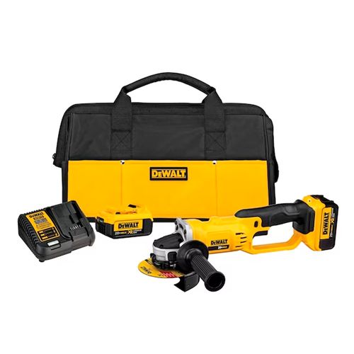 Kit Esmerilhadeira Angular 4.1/2" - 5" M14 20V Dewalt DCG412M2-B2