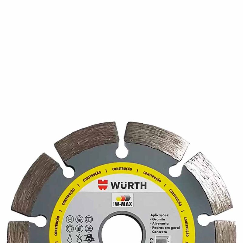 Disco-De-Corte-Diamantado-W-Max-Segmentado-110mm-Wurth-0668110112-ANT-Ferramentas