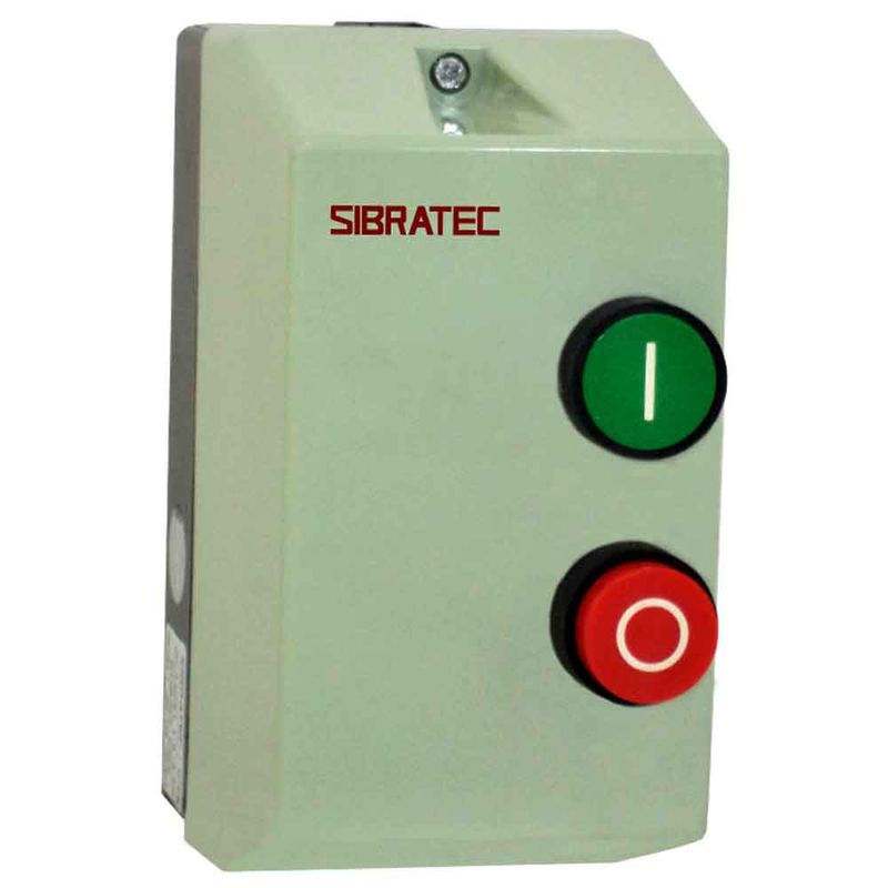 ChaveDePartidaDiretaMonofasica1hpETrifasica3hpe56hpParaCompressorQCX2185Sibratec011789ANTFerramentas