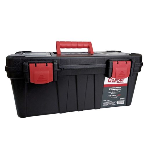 Caixa Plástica Para Ferramentas 17" Cortag 62542