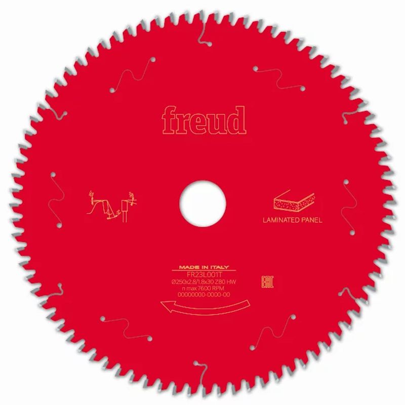Disco-De-Serra-Circular-Freud-250mm-80-Dentes-Bosch-F03FS09804-000-ANT-Ferramentas