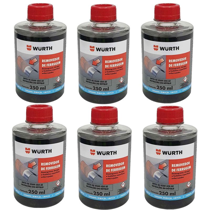 Removedor-De-Ferrugem-250ml-6-Pecas-Wurth-0890130251-6-ANT-Ferramentas
