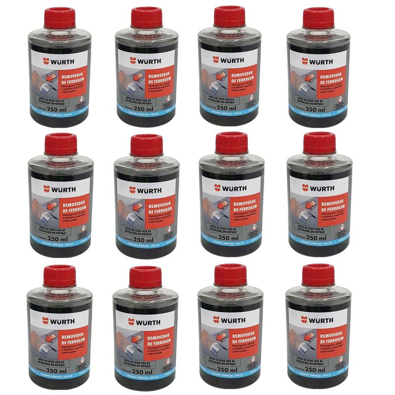 Removedor-De-Ferrugem-250ml-12-Pecas-Wurth-0890130251-12-ANT-Ferramentas