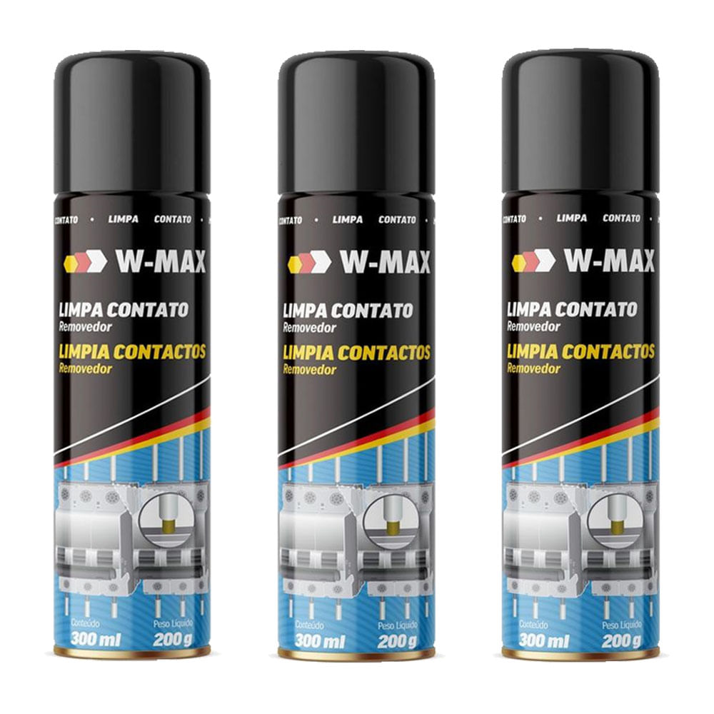 Spray de silicone industrial Wurth 500 ml 12 peças