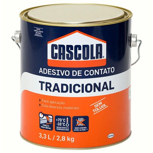 Adesivo Cascola Tradicional Sem Toluol 2,8kg Loctite 1406652