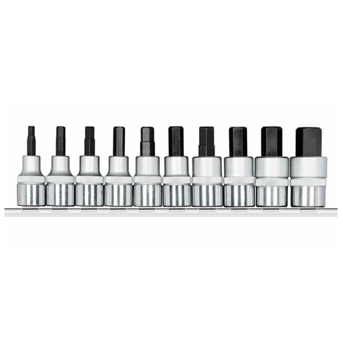 Jogo De Chaves Soquete 1/2" Hexagonais Gedore Red 10 Peças  R62558010