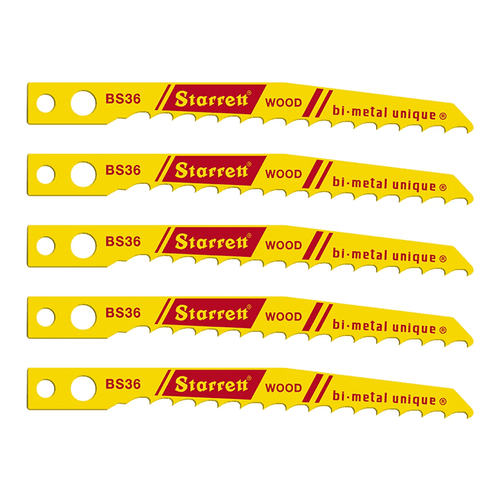 Lâmina Para Serra Tico Tico Com Encaixe Makita 65mm 6 Dentes Starrett BS36