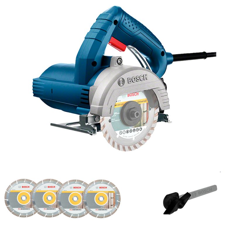 Serra-Marmore-125mm-1500W---4-Discos-Bosch-GDC-150-