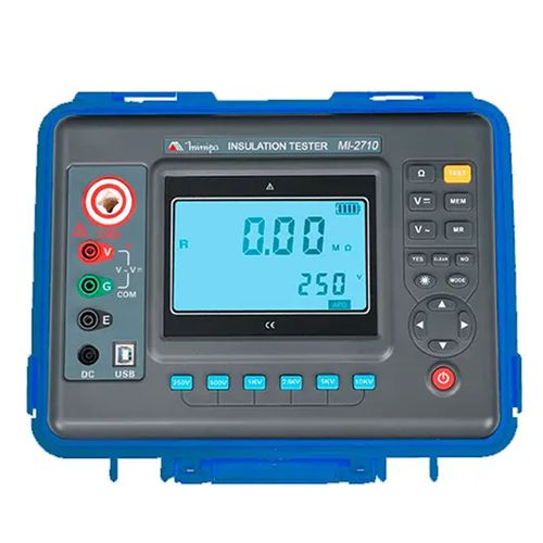 Megômetro Digital 10000VCAT III 300V Minipa MI-2710