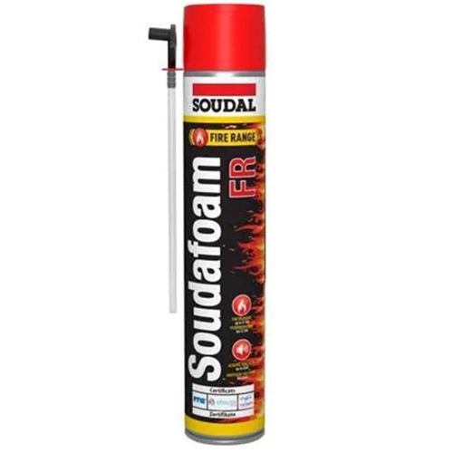 Espuma Expansiva Anti Chama 750ml Soudal 157121 Soudafoam