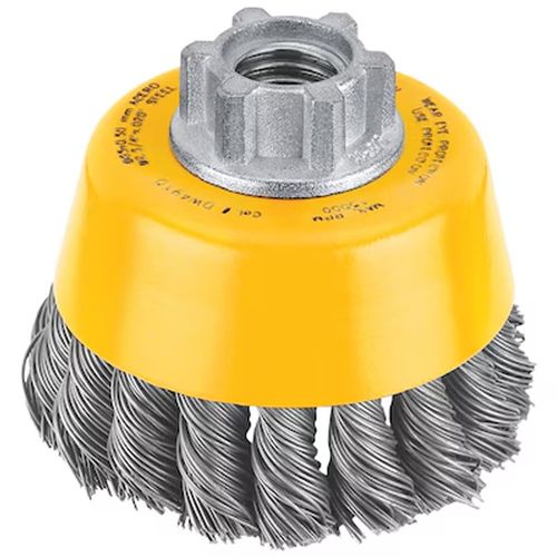 Escova Copo Trançada De Aço 3" Dewalt DW4910M