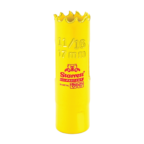 Serra Copo Bi-Metal passo constante 11/16'' - 17mm Starrett SH1016/FCH1016-G