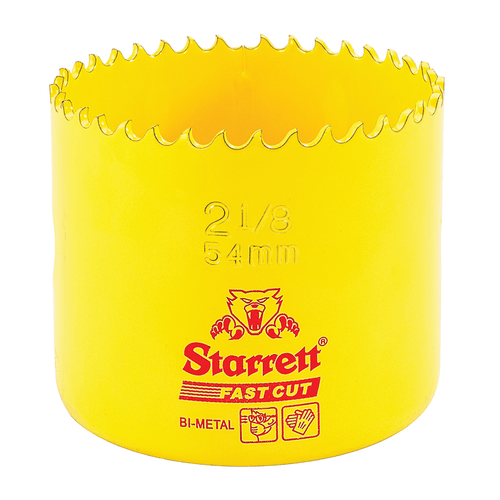 Serra Copo Bi-Metal passo constante 2.1/8'' - 54mm Starrett SH0218/FCH0218-G