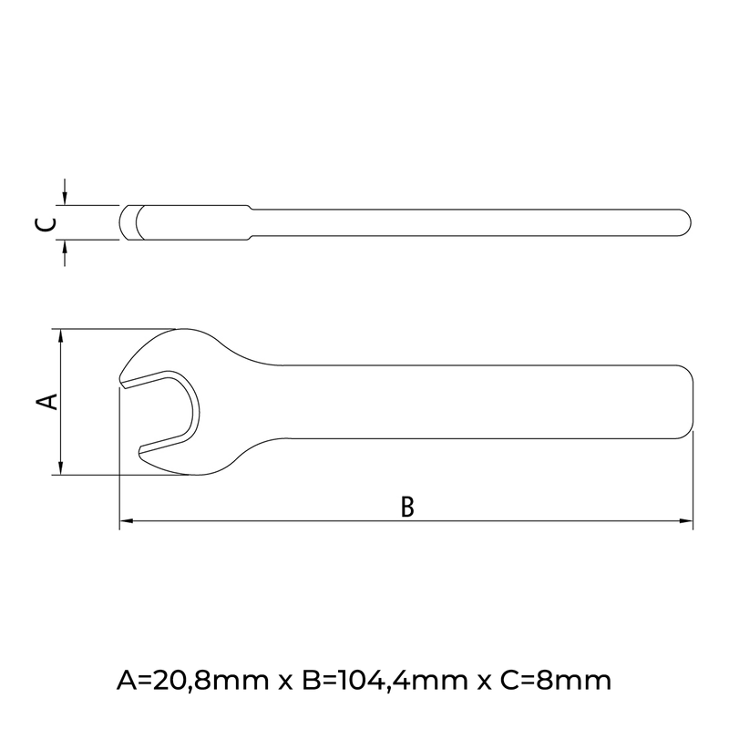 chave-fixa-isolada-iec-60900-8mm-tramontina-44320008-ant-ferramentas