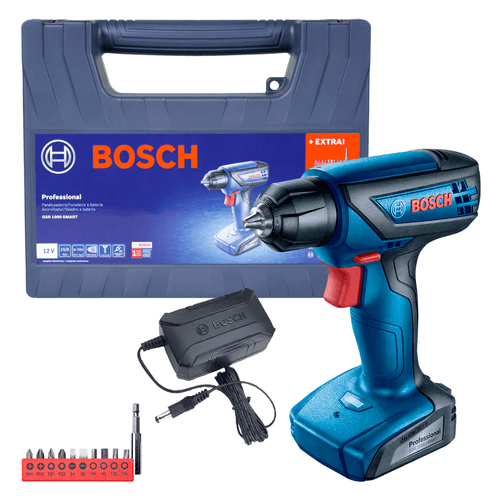 Parafusadeira Furadeira à Bateria 12V Bosch GSR 1000 SMART