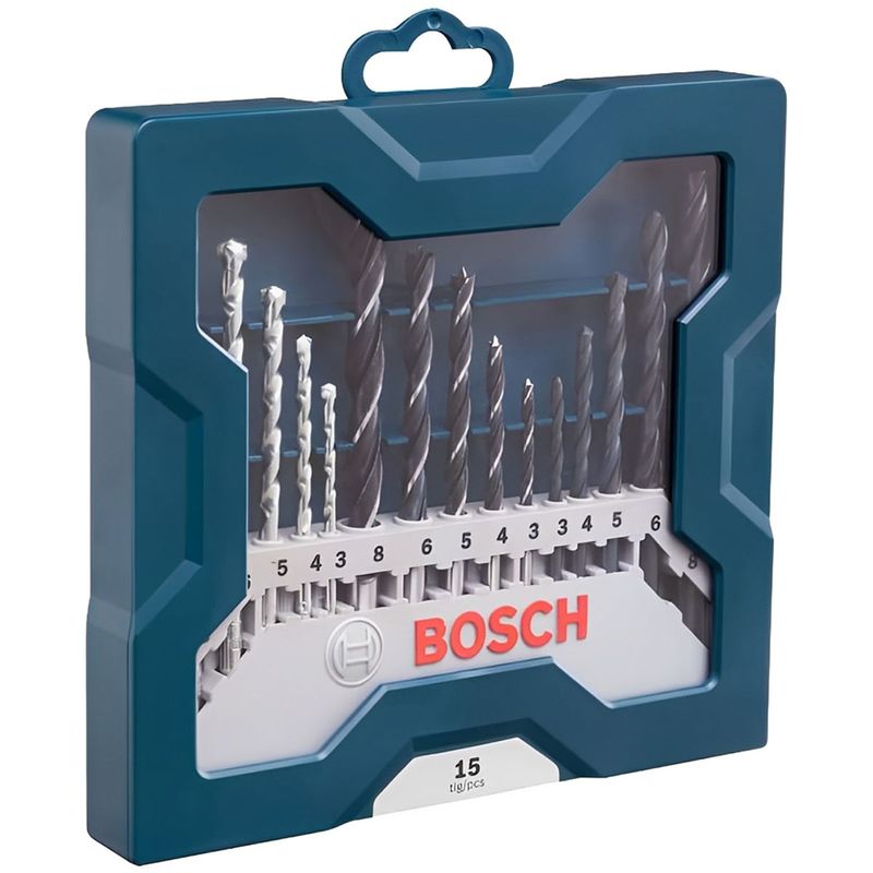 Jogo-De-Brocas-X-LINE-3-A-8mm-15-Pecas-Bosch-2607017504-000-ANT-Ferramentas