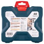 Jogo-De-Brocas-E-Bits-X-LINE-40-Pecas-Bosch-2607017512-000-ANT-Ferramentas