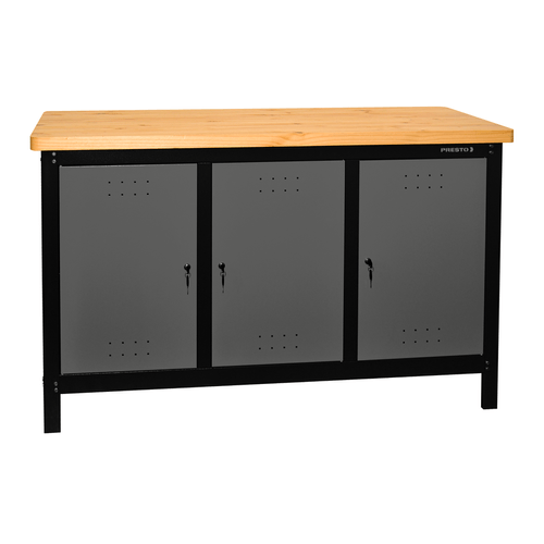Bancada Profissional Fechada Dark Presto 91522