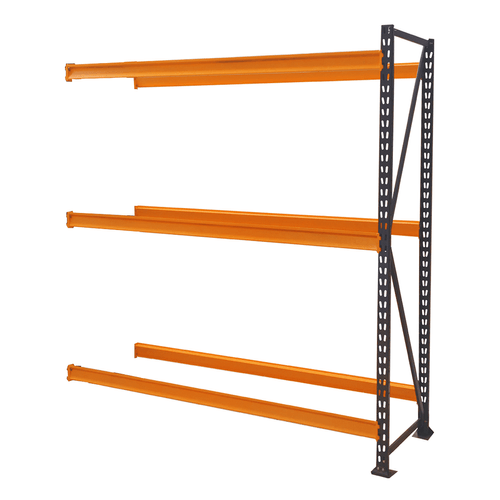 Extensão Mini Porta Paletes 1800x2000x600mm 250kg 3 Prateleiras Presto 40434