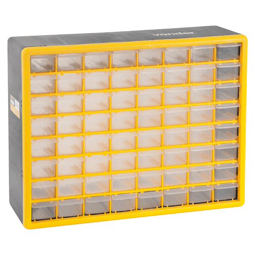 Organizador Plástico 64 Gavetas Vonder OPV 310