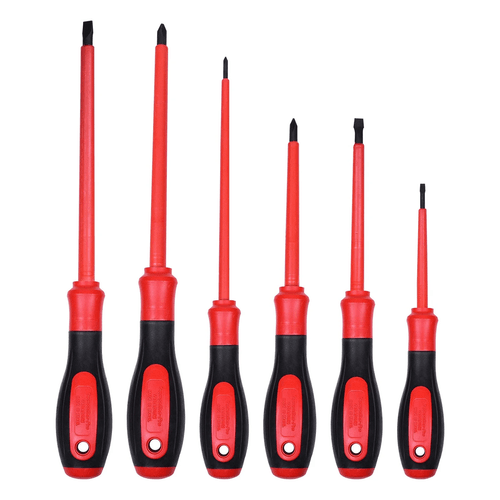 Jogo de Chaves Fenda e Philips Isolada NR10 e IEC Tramontina - 6 Peças - 44315406