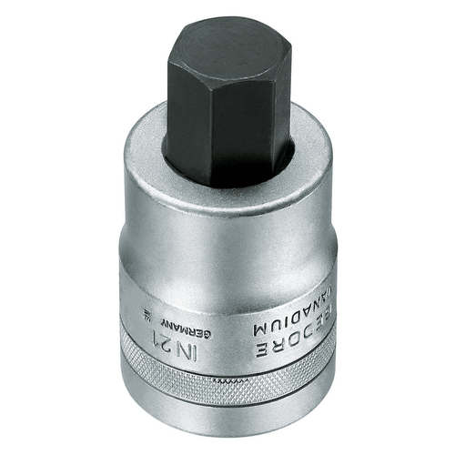 Chave Soquete Hexagonal 22mm Encaixe 1" Gedore 018330
