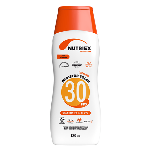 Protetor Solar Profissional FPS 30 1/3 UVA 120ml Nutriex 60954