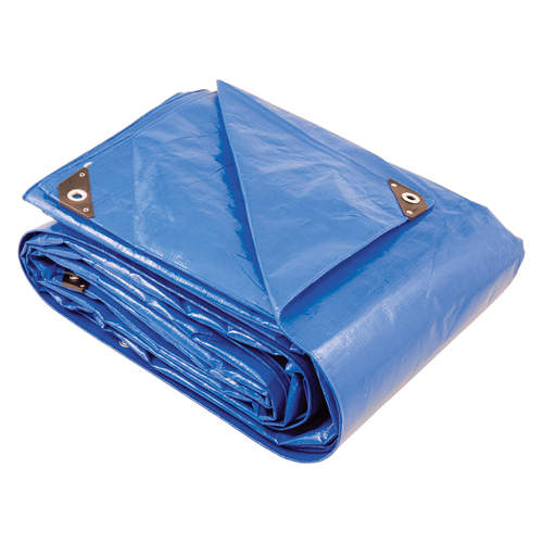 Lona Reforçada de Polietileno Azul 11x4 metros Vonder 6134114000