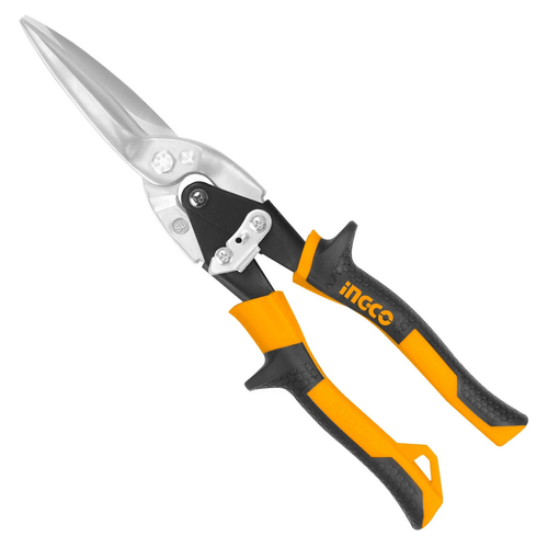 Tesoura de Aviação Corte Reto Bico Longo 12" Ingco HTSN0112S
