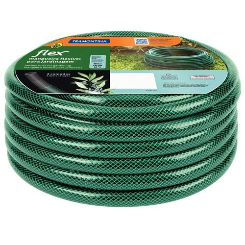 Mangueira Para Jardim Flexível 50m Tramontina 79170500