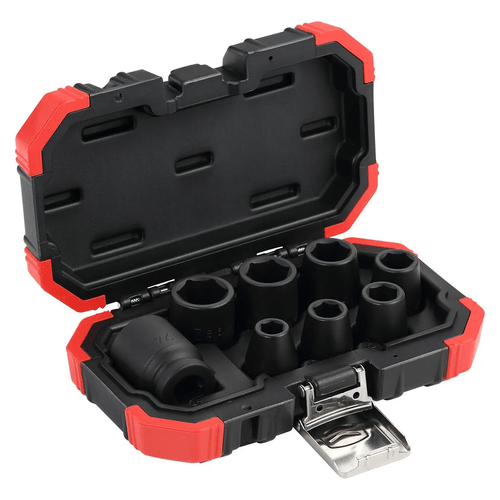 Jogo de Soquetes de Impacto Encaixe 1/2" 8 Peças Gedore Red 3300575