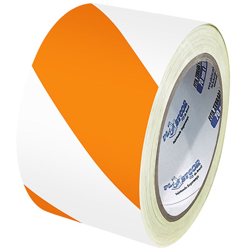 Fita-Demarcadora-Zebrada-Laranja-E-Branca-70mmx100m-Plastcor-70000523---ANT-Ferramentas