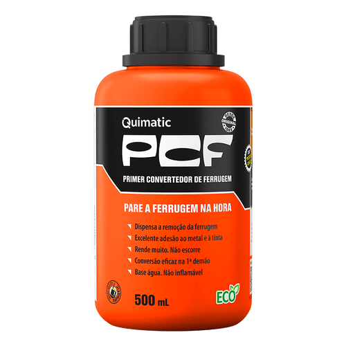 Fundo Convertedor de Ferrugem PCF 500ml Quimatic DD2